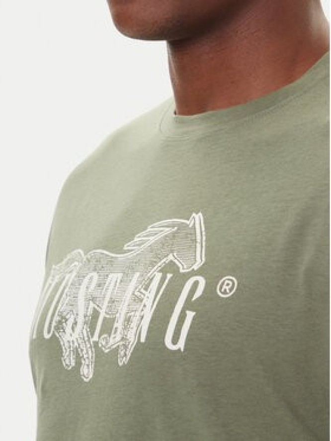 Mustang T-Shirt Austin 1016857 Czerwony Regular Fit