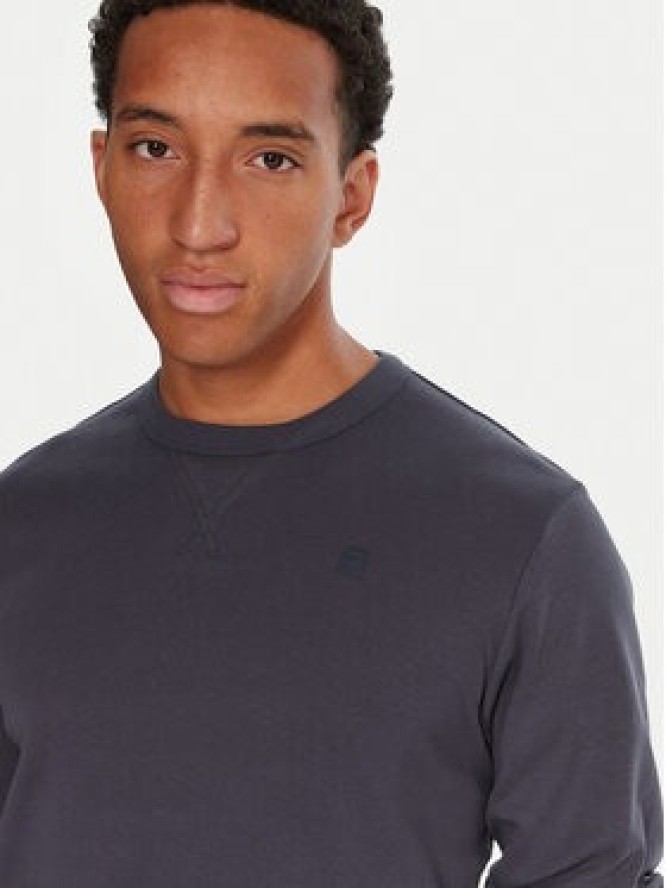 G-Star Raw Longsleeve Nifous D25076-D976 Granatowy Regular Fit