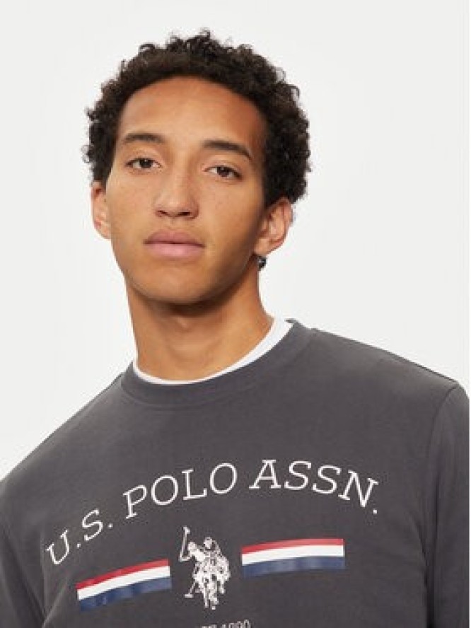 U.S. Polo Assn. Bluza MUP1660 Szary Regular Fit