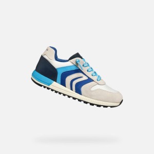 Buty GEOX J ALBEN BOY Niebieski