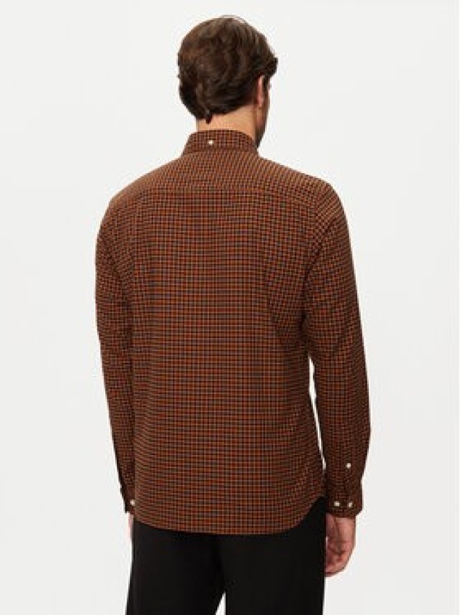 Jack & Jones Koszula Brook 12192150 Brązowy Slim Fit