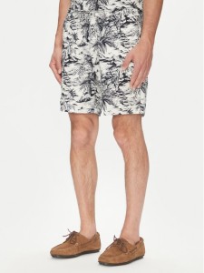 Tommy Hilfiger Szorty materiałowe MW0MW39284 Granatowy Regular Fit