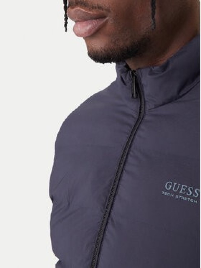 Guess Kurtka przejściowa M6RL0I WJ242 Granatowy Regular Fit