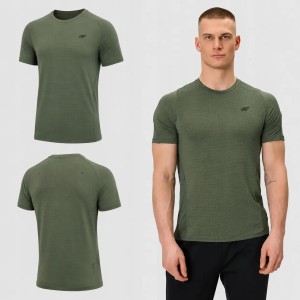 KOSZULKA ROWEROWA 4F T-SHIRT MĘSKI TRENINGOWY SZYBKOSCHNĄCY