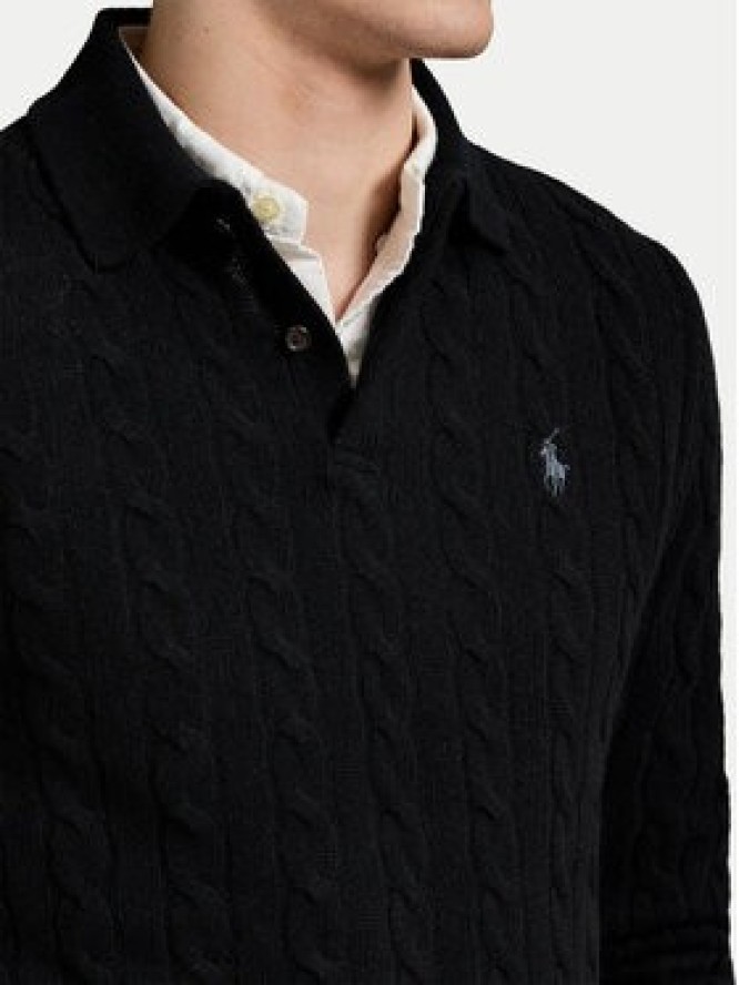 Polo Ralph Lauren Sweter 710974165001 Czarny Regular Fit
