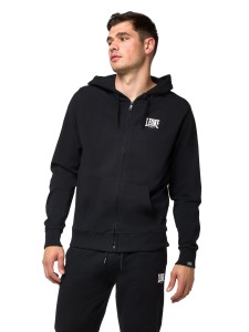 Leone Sporty Bluzy z kapturem zapinane na zamek dla mężczyzn