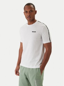 EA7 Emporio Armani T-Shirt 7M001476 AF10375 Biały Regular Fit