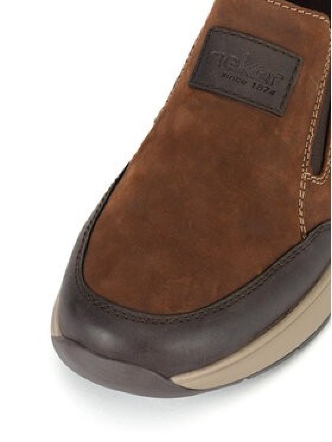 Rieker Półbuty B7654-22 Brązowy