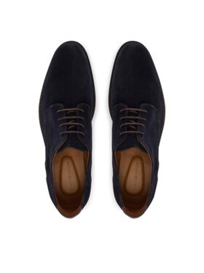 Tommy Hilfiger Półbuty Corporate Dressy FM0FM05969 Granatowy