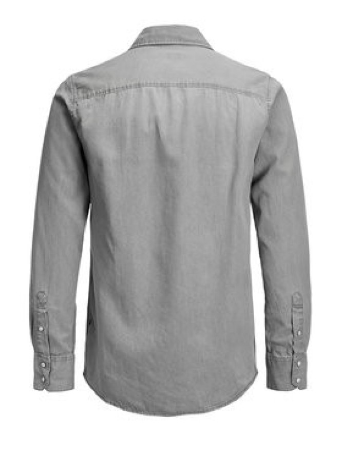 Jack & Jones Koszula Sheridan 12138115 Szary Slim Fit
