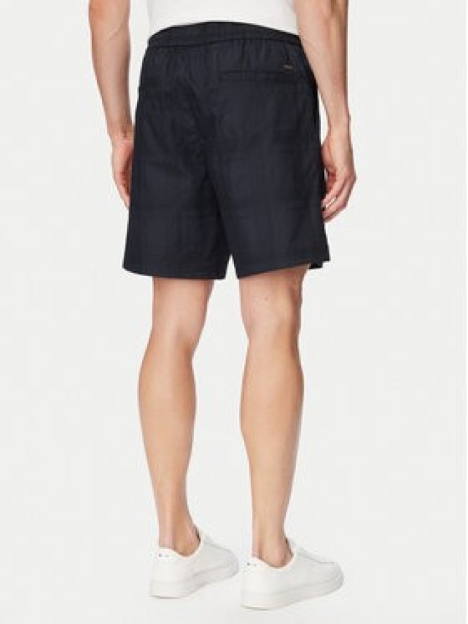 BOSS Szorty materiałowe Sandrew 50559371 Granatowy Regular Fit