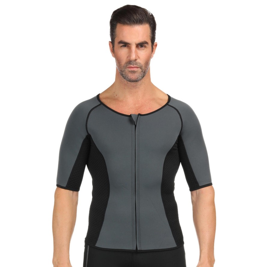 Kamizelka fitness neoprenowa wyszczuplająca dla mężczyzn SlimBody