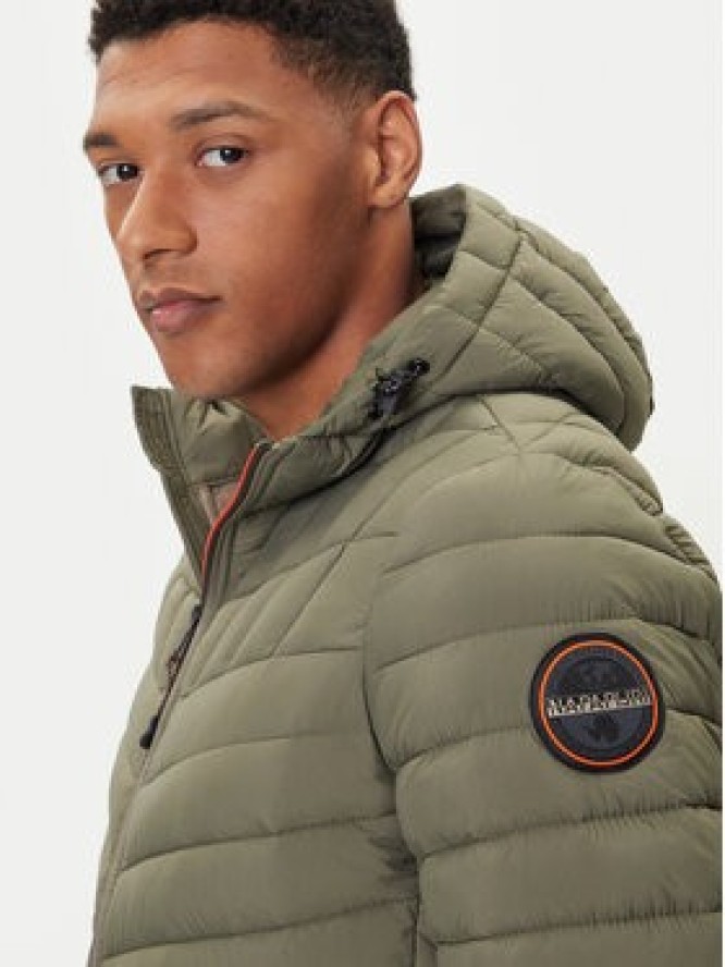 Napapijri Kurtka zimowa A-Lapaz H NP0A4I26 Zielony Regular Fit