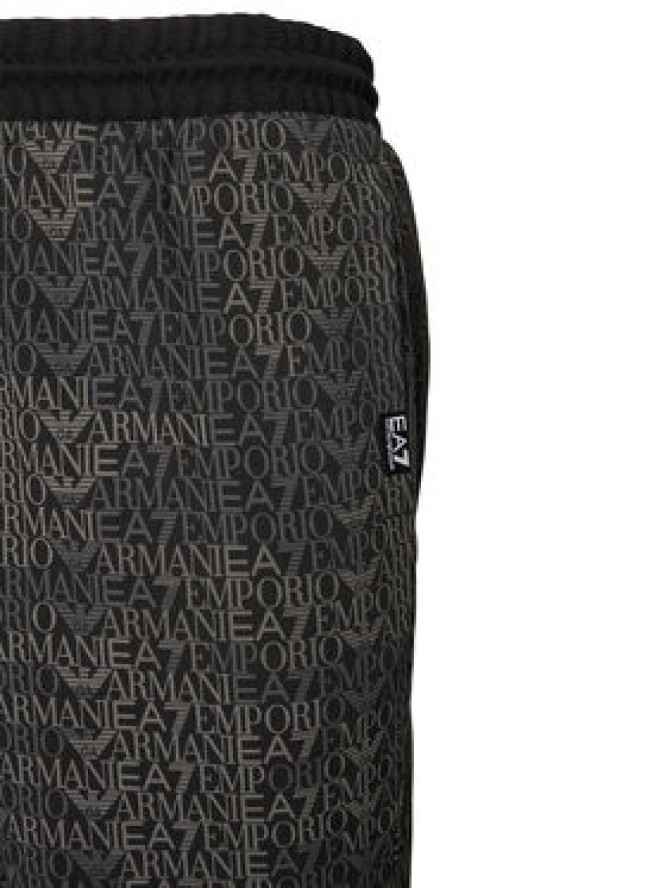 EA7 Emporio Armani Spodnie dresowe 7M002207 AF12660 FC099 Czarny Regular Fit