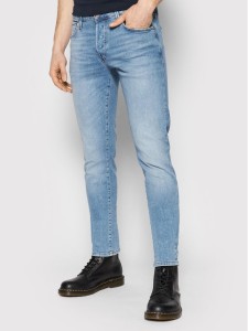 Jack & Jones Jeansy Glenn 12204334 Niebieski Slim Fit