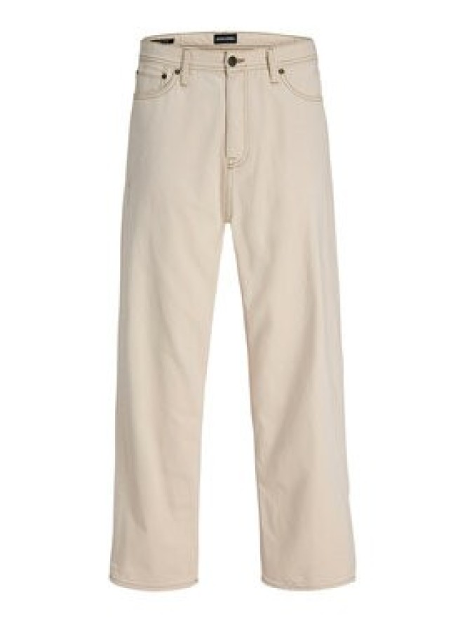 Jack & Jones Jeansy Alex 12295747 Beżowy jasny Baggy Fit