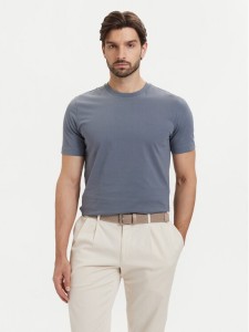 BOSS T-Shirt Thompson 01 50468347 Niebieski Regular Fit