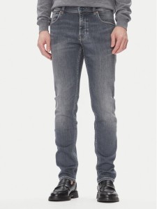 Bugatti Jeansy 3108D 76671C Szary Slim Fit