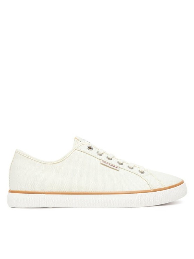 Calvin Klein Jeans Tenisówki Ess Vulc Low Mg Cv YM0YM01301 Beżowy