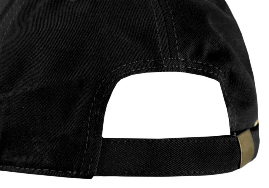 Czapka z Daszkiem - Bejsbolówka - z Regulacją - Jarek - Czerń