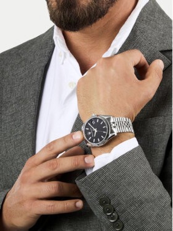 Maserati Zegarek Attrazione R8853151026 Srebrny