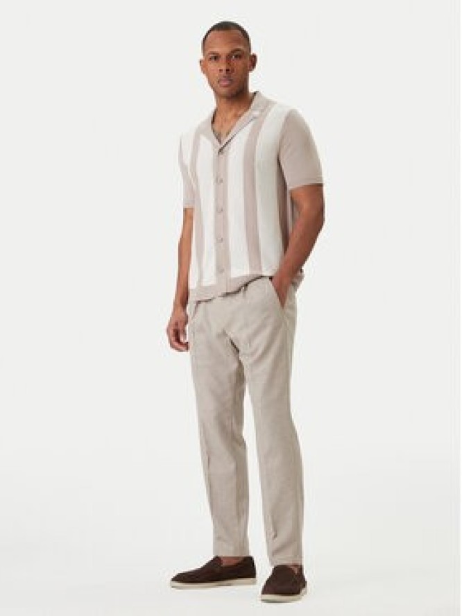 JOOP! Koszula Galvo 30101514 Beżowy Regular Fit
