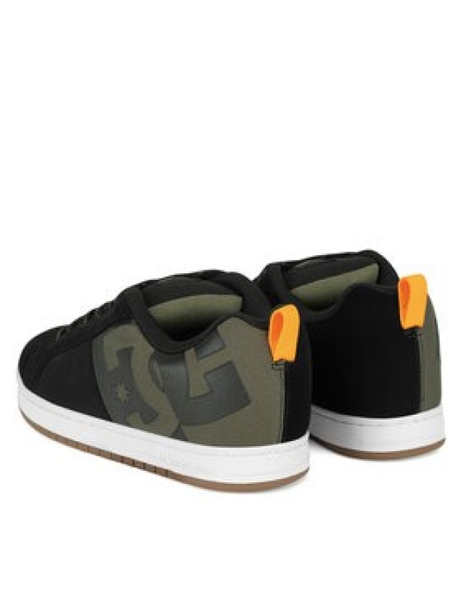 DC Shoes Sneakersy COURT GRAFFIK SQ ADYS100442-BO0 Czarny