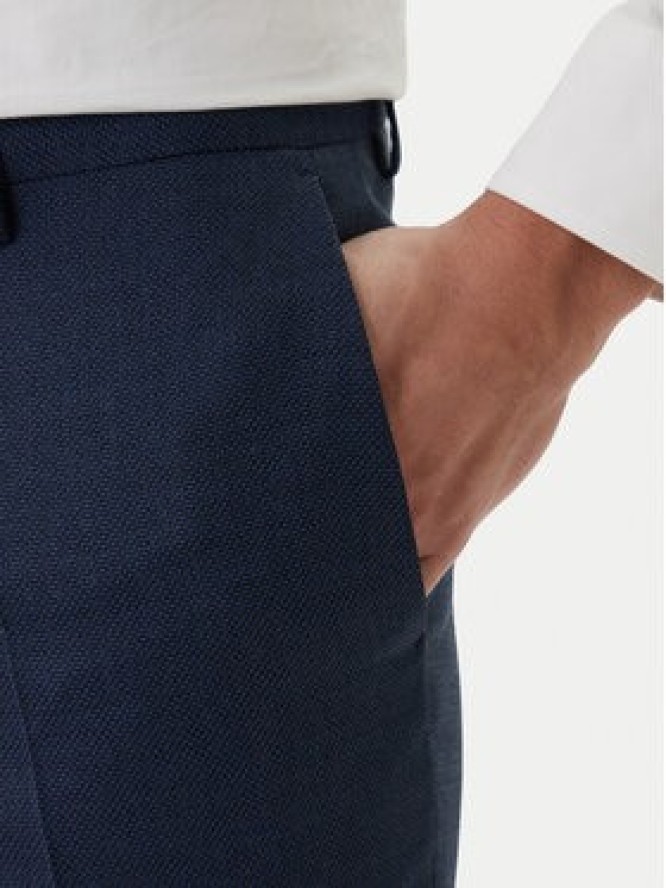 HUGO Garnitur Henry/Getlin232X 50558069 Granatowy Slim Fit