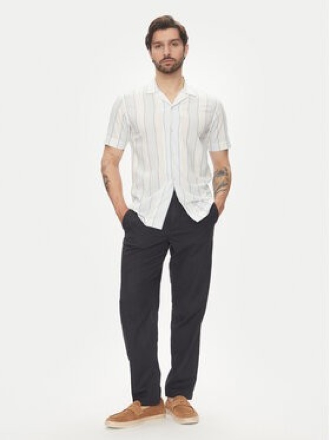 Lindbergh Koszula 30-203419 Błękitny Relaxed Fit