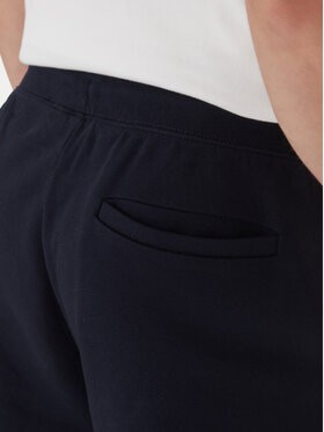 Tommy Hilfiger Szorty sportowe Global Stripe MW0MW42883 Granatowy Regular Fit