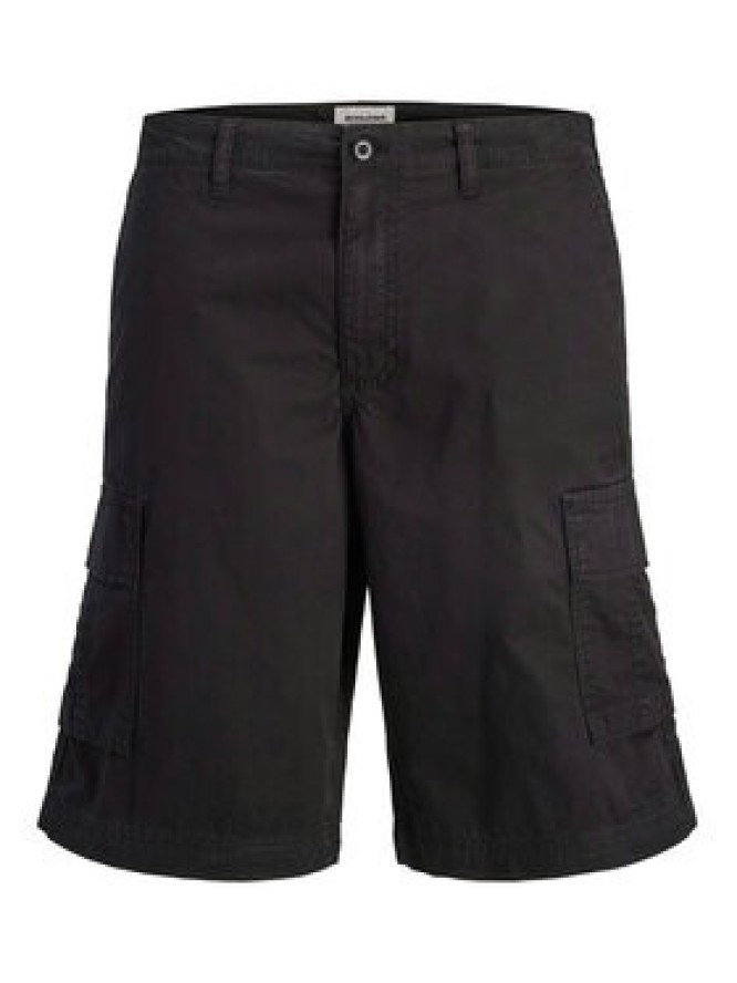 Jack & Jones Szorty materiałowe Stcole 12292263 Czarny Regular Fit
