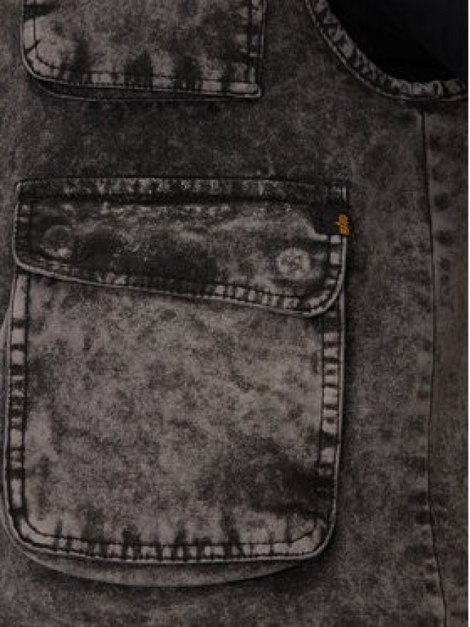 Alpha Industries Kamizelka Canvas Acid Vest 156140 Czarny Regular Fit