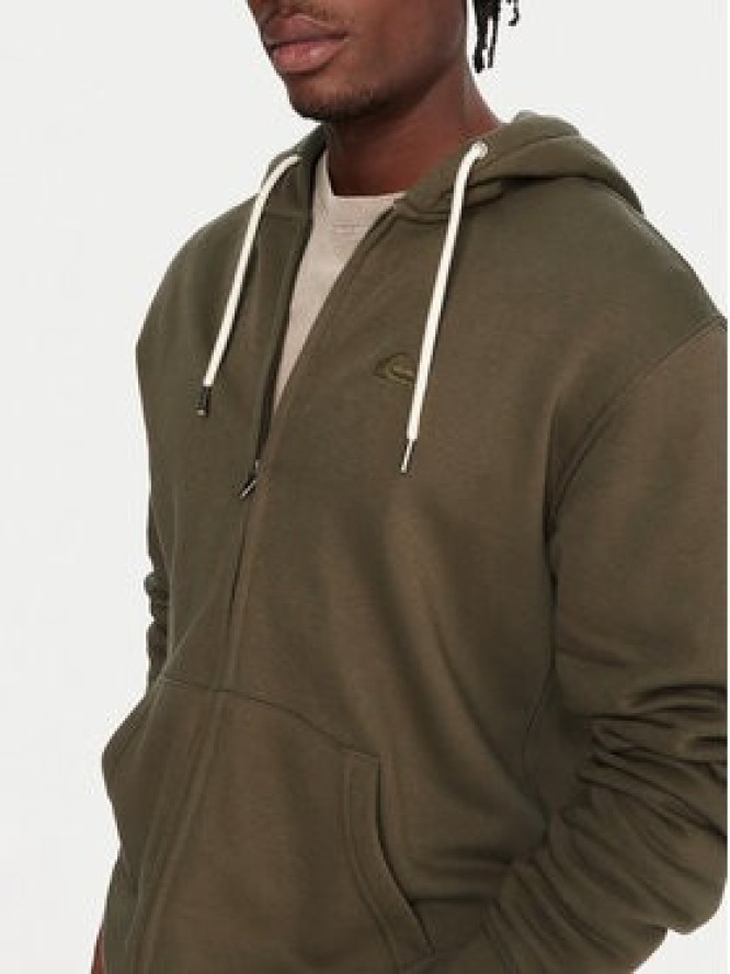 Quiksilver Bluza Salt Water EQYFT05160 Zielony Regular Fit