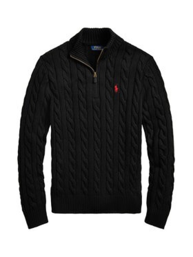 Polo Ralph Lauren Sweter 710810841006 Czarny Regular Fit