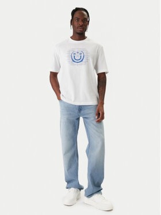 HUGO T-Shirt Namerix 50554350 Biały Regular Fit