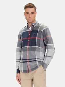 Barbour Koszula Dunoon MSH4980TN21 Szary Regular Fit