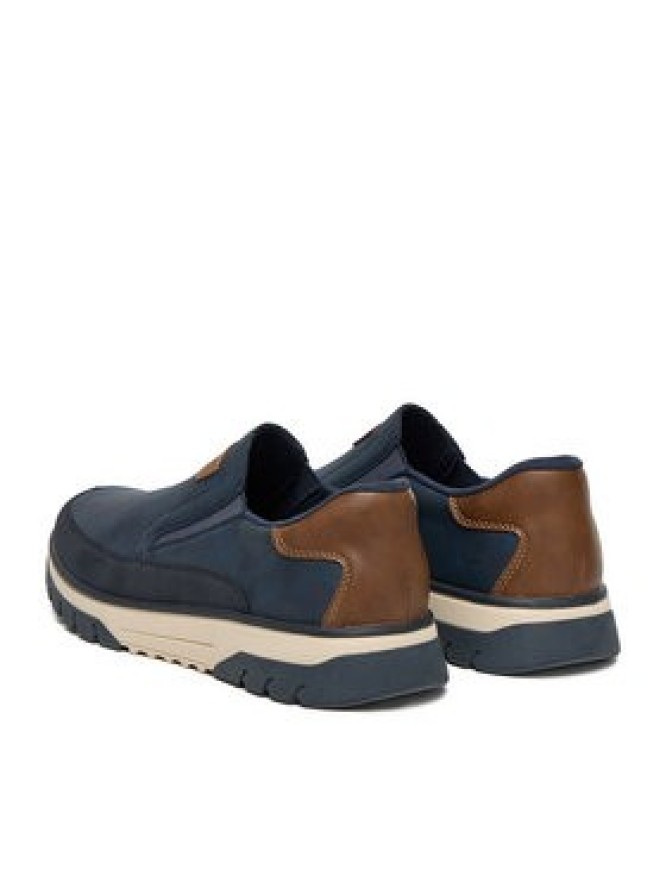 Rieker Półbuty B9350-14 Granatowy