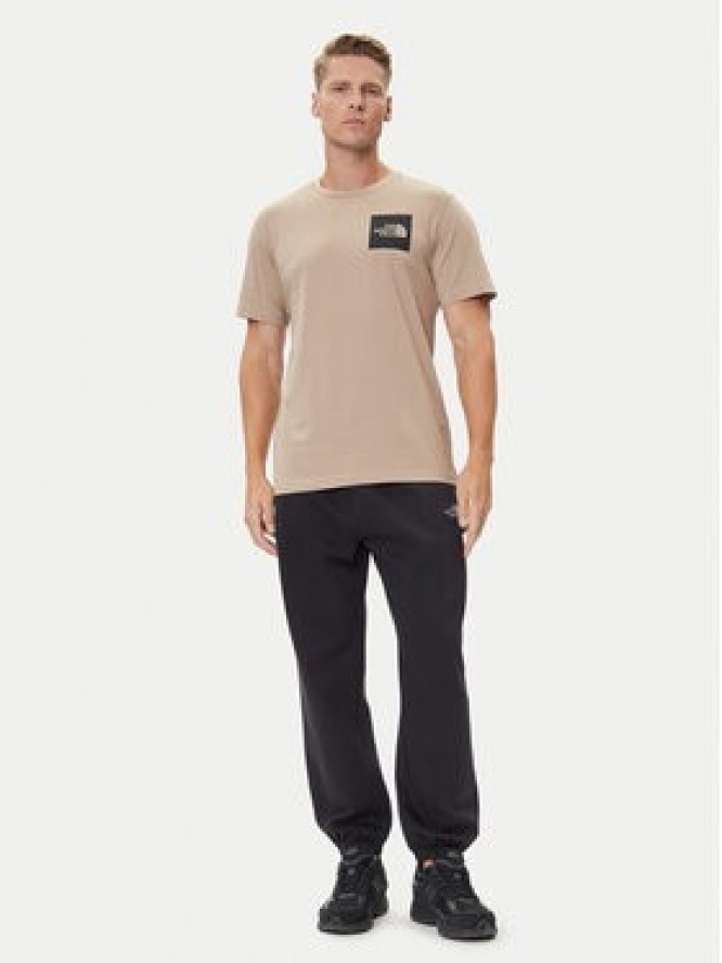 The North Face T-Shirt Fine NF0A8A6M Beżowy Regular Fit