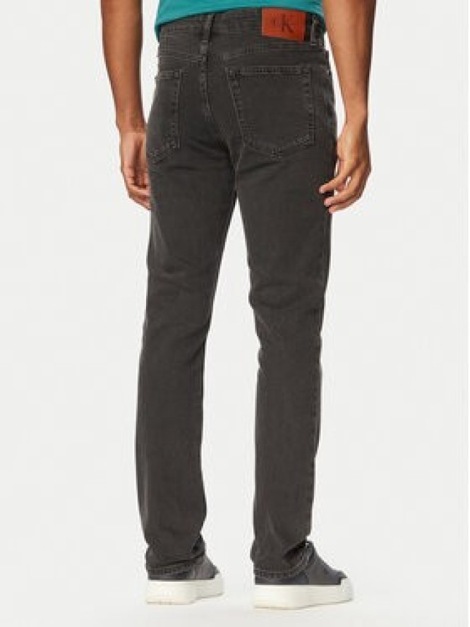 Calvin Klein Jeansy LV04RF758G Czarny Straight Leg