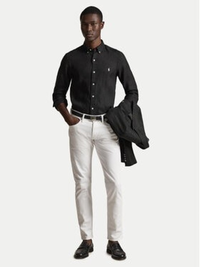 Polo Ralph Lauren Koszula 710968915503 Czarny Slim Fit