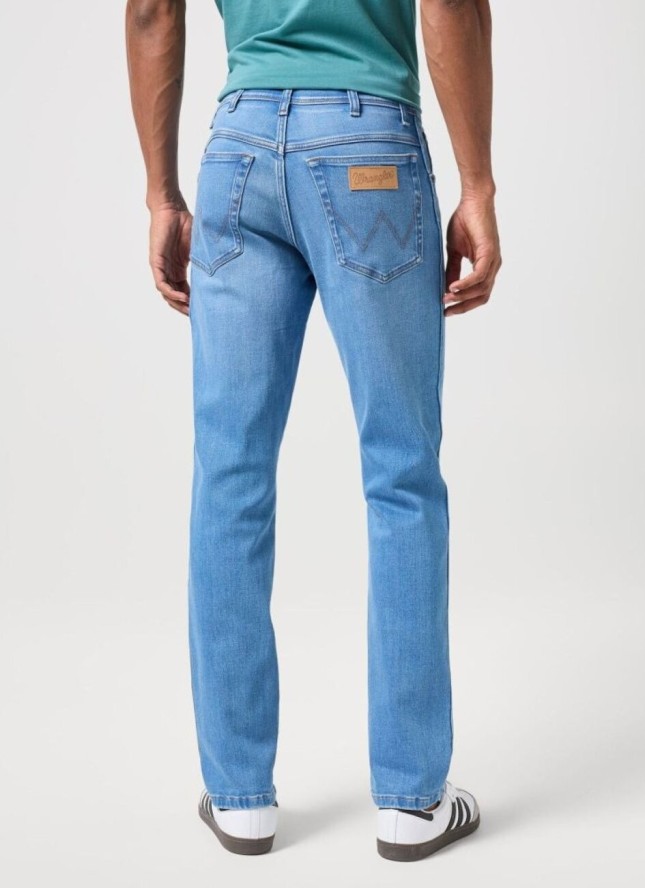 WRANGLER TEXAS SLIM MĘSKIE SPODNIE JEANSOWE JEANSY DŻINSY MURPHY BLUE 112351258 W12S017975