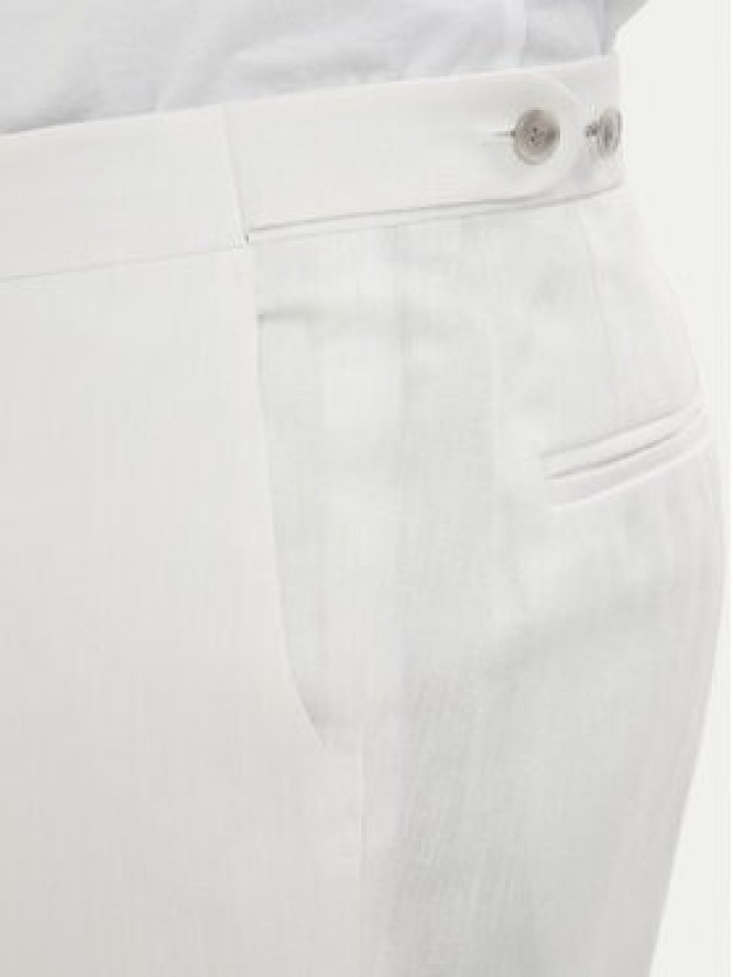 HUGO Garnitur Henry 50559672 Kremowy Slim Fit