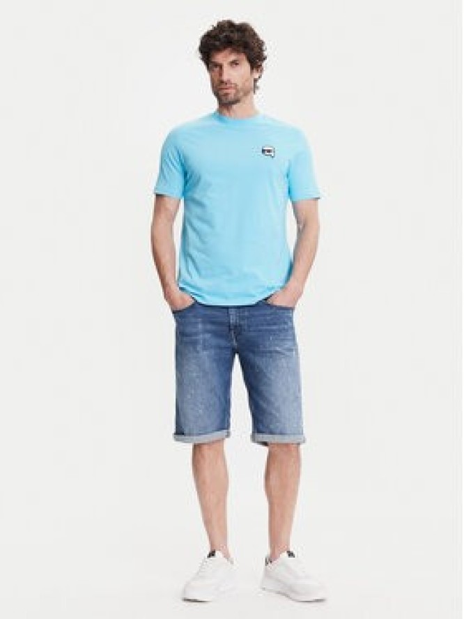 KARL LAGERFELD Szorty jeansowe 265820 552832 Granatowy Regular Fit