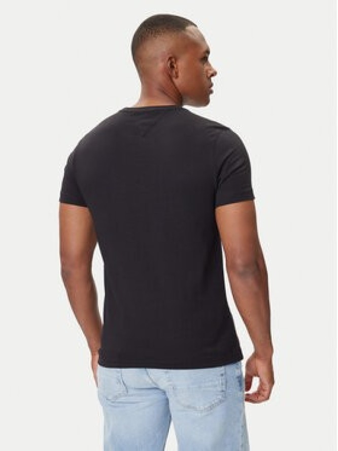 Tommy Hilfiger T-Shirt Core Logo Tee MW0MW11465 Czarny Slim Fit