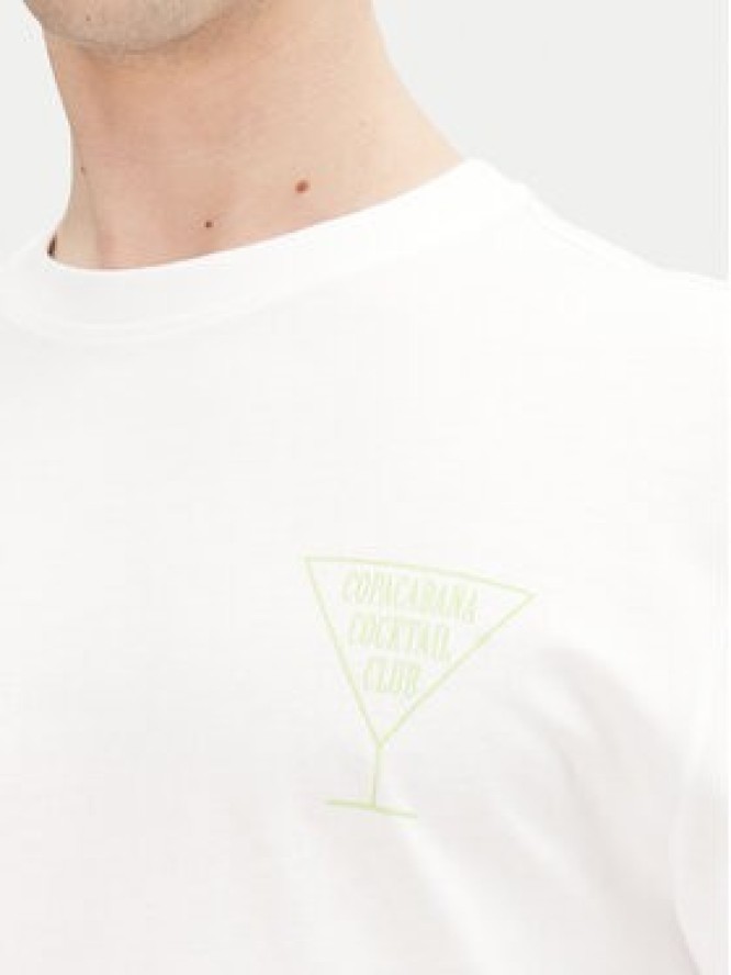 Only & Sons T-Shirt Cabana 22034380 Biały Relaxed Fit