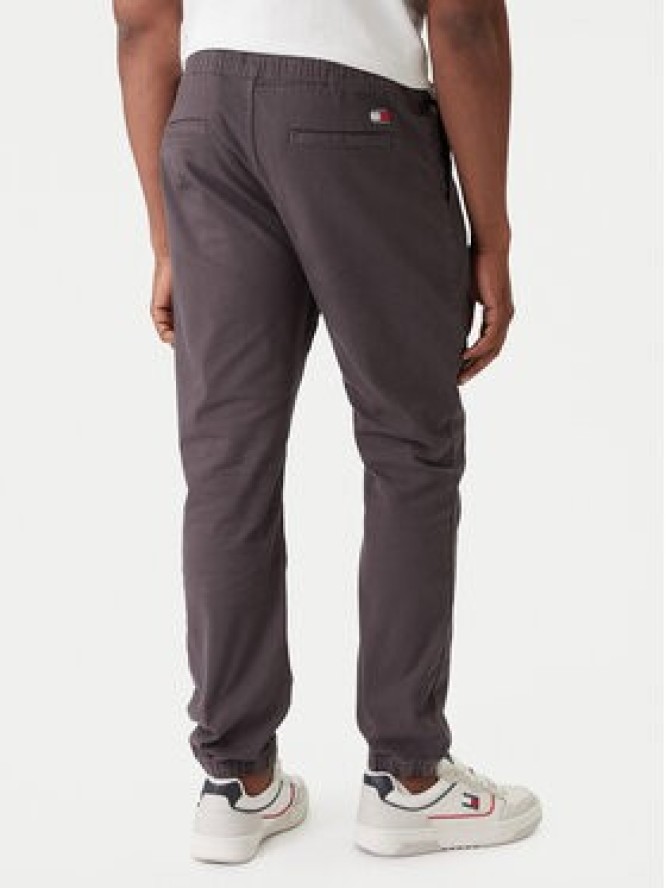 Tommy Jeans Joggery Scanton DM0DM23102 Szary Slim Fit