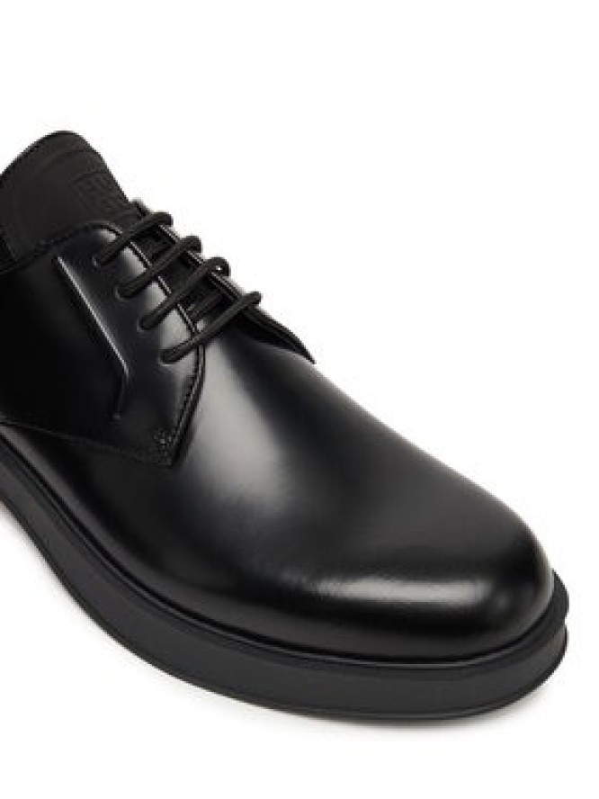 HUGO Półbuty Lenner Derb Lthf 50548550 Czarny