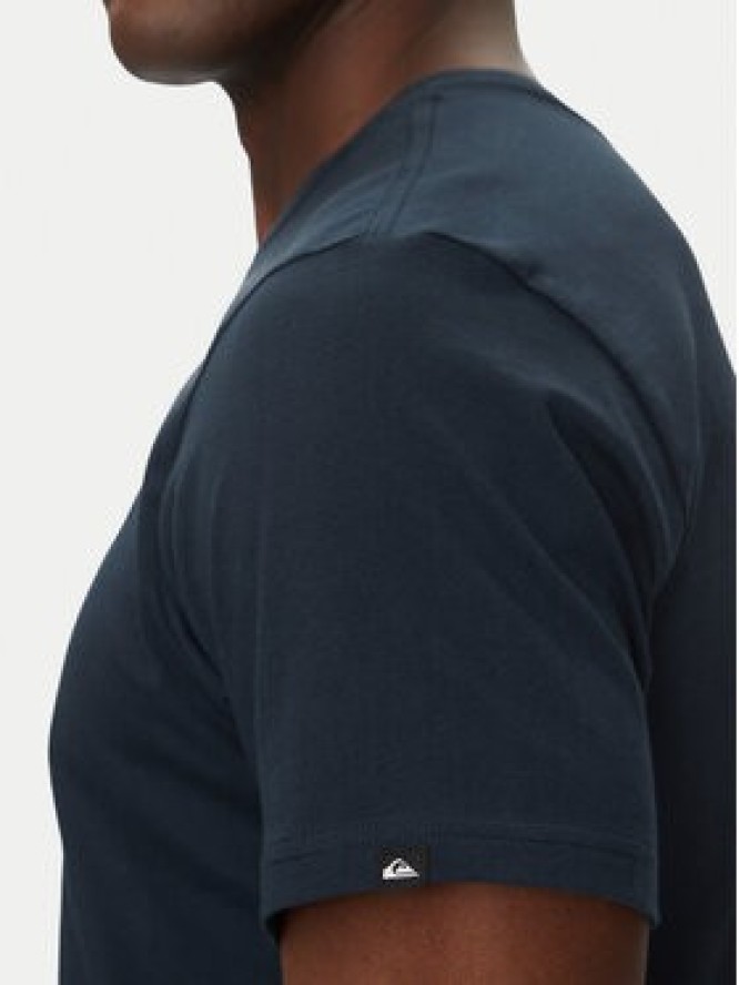 Quiksilver T-Shirt EQYZT08065 Granatowy Regular Fit