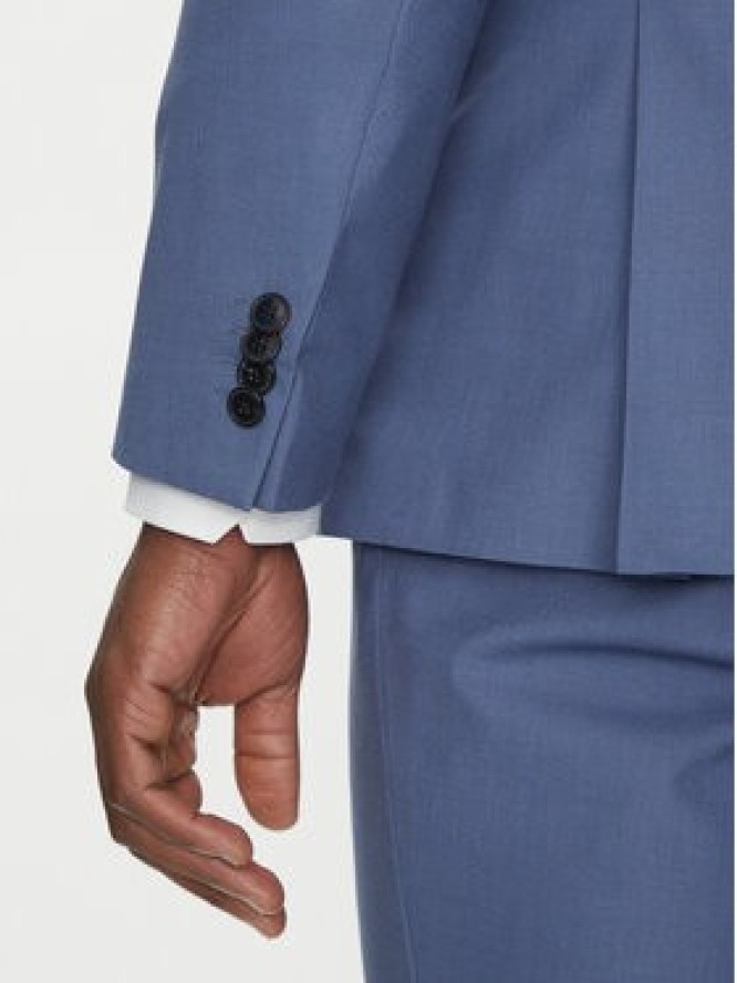 HUGO Garnitur Henry/Getlin232X 50530116 Niebieski Slim Fit