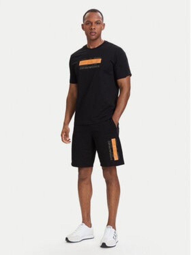 EA7 Emporio Armani Szorty sportowe 7M002421 AF13512 UC001 Czarny Slim Fit